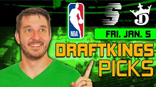DraftKings NBA DFS Lineup Picks Today (1/5/23) | NBA DFS ConTENders