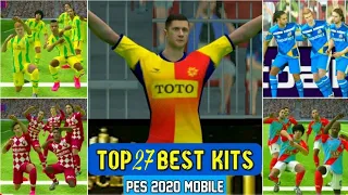 TOP BEST KITS IN PES 2020 MOBILE | NO PATCH | PC/Mobile