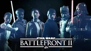 STAR WARS BATTLEFRONT 2 : All Leaked Heroes Gameplays !!! (Luke, Bossk, Lando, Leia and more...)