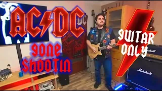 AC/DC Tribute - GONE SHOOTIN' (only guitar) - Rhythm Guitar Cover 🎸 (360° Video)