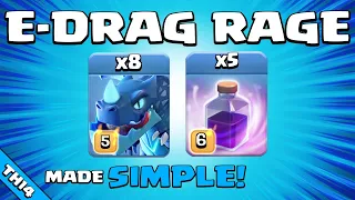NEW ELECTRO DRAGON BUFF + MASS RAGE = WOW!!! TH14 Attack Strategy | Clash of Clans
