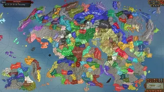 Europa Universalis 4 AI Timelapse - Elder Scrolls Universalis 369-2480