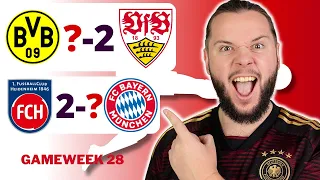 Bundesliga Gameweek 28 Predictions & Betting Tips!