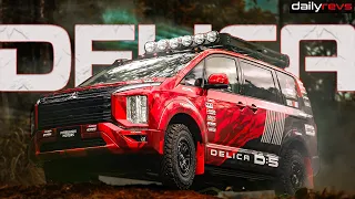 2024 Mitsubishi Delica D5 Ralliart AXCR | Thrilling Cross Country Rally Action !
