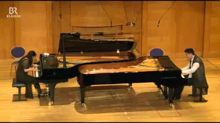 Brahms Sonata for two pianos op.34b in f-minor - Pianoduo ShinPark