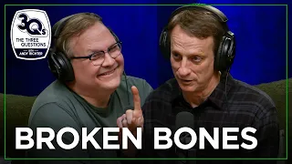 Tony Hawk Was “In Denial” About His Broken Femur | The Three Questions with Andy Richter