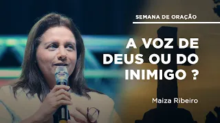 A Voz de Deus ou do inimigo? | Maiza Ribeiro | Segunda | Semana de Oração 4/9 | IASD Bruxelas