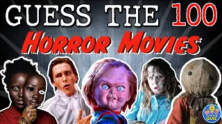 Guess "THE 100 HORROR MOVIES" QUIZ! 🎃🎬 | HALLOWEEN SPECIAL| CHALLENGE/ TRIVIA