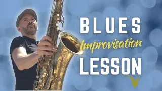 Blues Improvisation Lesson for Saxophone