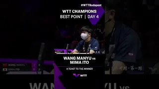 Point of day 4 presented by Shuijingfang at WTT Champions European Summer Series 2022
