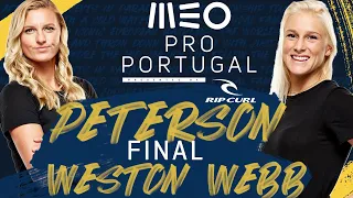 Lakey Peterson vs Tatiana Weston-Webb MEO Pro Portugal - Final Heat Replay