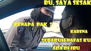 VIRAL!! Gombalin POLWAN saat diTILANG