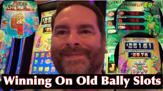 I More Than Double Up Playing Older Bally Slots -- Better Off Ed, Sweets & Treats, Sea Goddess