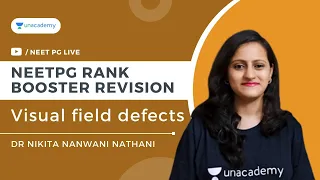 NEETPG Rank Booster Revision Series | Visual field defects | Dr Nikita Nanwani