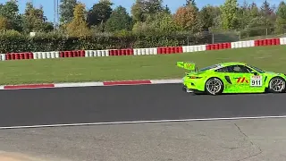 New Porsche 911 992 GT3 R Grello Test NLS Training Nürburgring