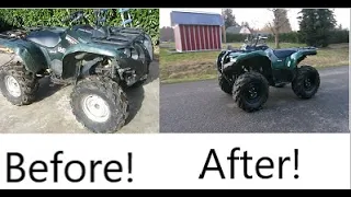 Yamaha Grizzly 700 Full Restoration!