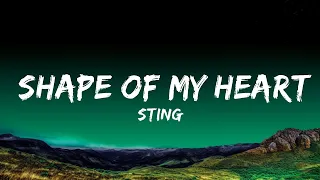 [1 Hour]  Sting - Shape of My Heart (Lyrics)  | Creative Mind Music