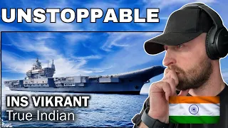 The UNSTOPPABLE INS Vikrant India's Dream Flagship British Soldier reacts