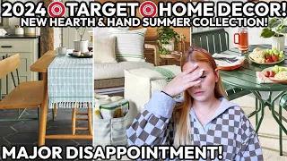 NEW *DISAPPOINTING* Target x Hearth and Hand Collection! 😬👎 | New 2024 Hearth & Hand Summer Decor