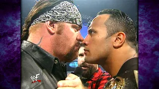 Undertaker, Kane, Rock, Chris Benoit, Triple H, Kurt Angle & Mick Foley Segment 9/14/00 (1/2)