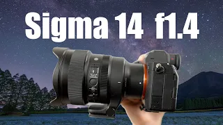 The BEST Astrophotography Lens - Sigma 14mm f1.4 DG DN Art Sony E and L-Mount