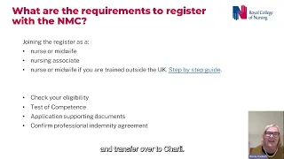 IEN live event: Topic - What is the NMC register? November 2023