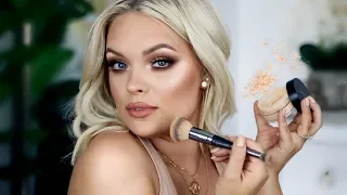 HOW TO APPLY BARE MINERALS FOUNDATION LIKE A PRO - FULL COVERAGE