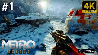 🎮 [4K] Metro Exodus Enhanced Edition | Gameplay Walkthrough - Part 1 [ PC 4K 60FPS ]