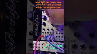 How to access Octave Mode in the #mutableinstruments #plaits new firmware 1.2 #eurorack