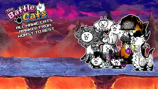 The Battle Cats: Manic Cats from Worst to Best / Manic Cat Tier List (5k Special)