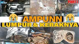 PART 1 | KONDISI MIRIP EX TAMBANG TOYOTA FORTUNER FULL DETAILING