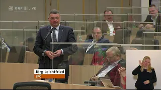 2020 11 20 049 Wortmeldung zur Geschäftsordnung von Jörg Leichtfried SPÖ   Plenarsitzung des Nationa