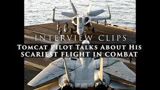 F-14D Pilot Talks About His SCARIEST Flight in the TOMCAT | Interview Clips