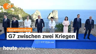 heute journal 18.04.24 Treffen der G7-Außenminister, Prozess gegen Höcke, EU-Sondergipfel (english)