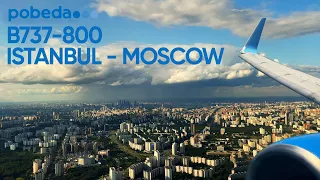 Flight Report | Lowcoster with regular prices! | Pobeda Boeing 737-800 | Istanbul to Moscow