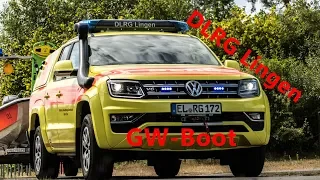 DLRG Lingen (Ems) VW Amarok GW-Boot 1