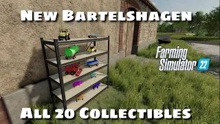 New Bartleshagen 2022 | All 20 Collectibles | Farming Simulator 22