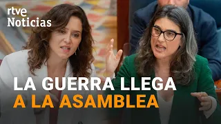 AYUSO y MÁS MADRID se enfrentan por las "JUDÍAS DESGUAZADAS por HAMÁS" y las PROTESTAS PRO-PALESTINA