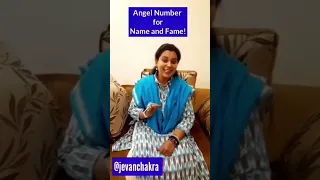 Angel Number for Name and Fame - Jevan Chakra #share #shorts #viral #viralshorts #viralvideo