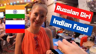 Russian Girls vs Indian Food - Friday Night in a Provincial Russian Town