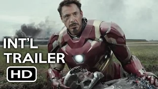 Captain America: Civil War International Trailer #1 (2016) Chris Evans, Robert Downey Jr. Movie HD