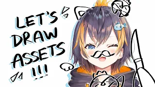 ASSET DRAWING STREAM!!!! #PetraAsset【NIJISANJI EN | Petra Gurin】