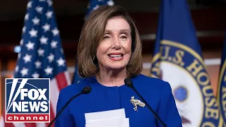 Nancy Pelosi speaks after Democrats retain control of the House