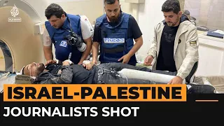 Journalists shot at during Israeli raid in occupied West Bank | Al Jazeera Newsfeed