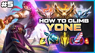 How To Climb With Yone - Yone Unranked To Diamond Ep. 5 | League of Legends