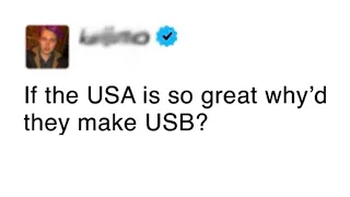 r/Tumblr | USB better than USA