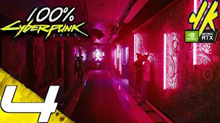 CYBERPUNK 2077 - 100% Gameplay Walkthrough Part 4 - Clouds & Finding Evelyn (PC ULTRA 4K 60FPS RTX)