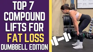 BEST Compound Exercises With Dumbbells | LOSE FAT Gain Muscle