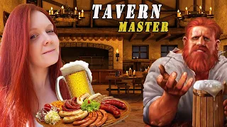 ПИВНОЙ РАЙ / Симулятор таверны / TAVERN MASTER обзор прохождение #1 /Tavern Master prologue gameplay