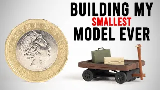 The Smallest Model I've Ever Made | GWR Luggage Cart